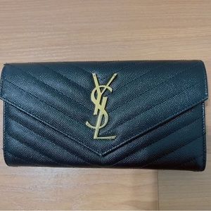Saint Laurent Leather Wallet